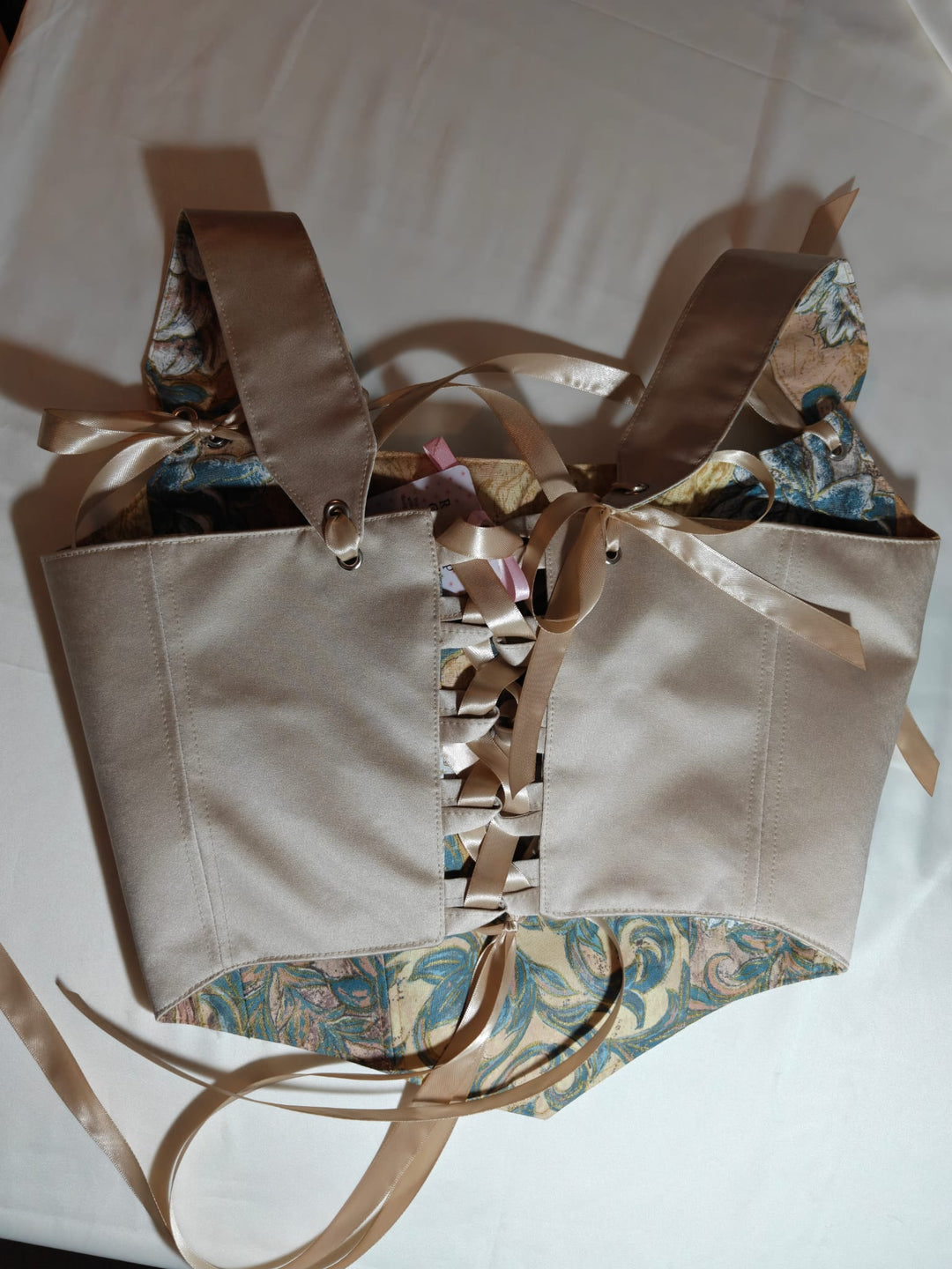 Alma - Removable Straps - Reversible corset Top (Ready for Shipping)