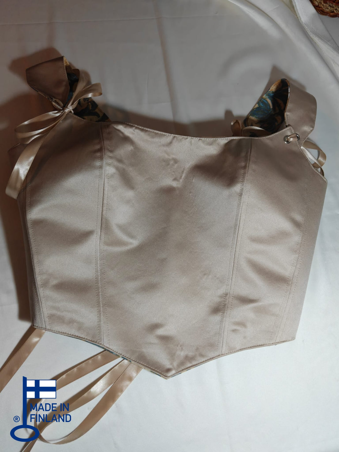 Alma - Removable Straps - Reversible corset Top (Made to Order) — made in Finland — view 4