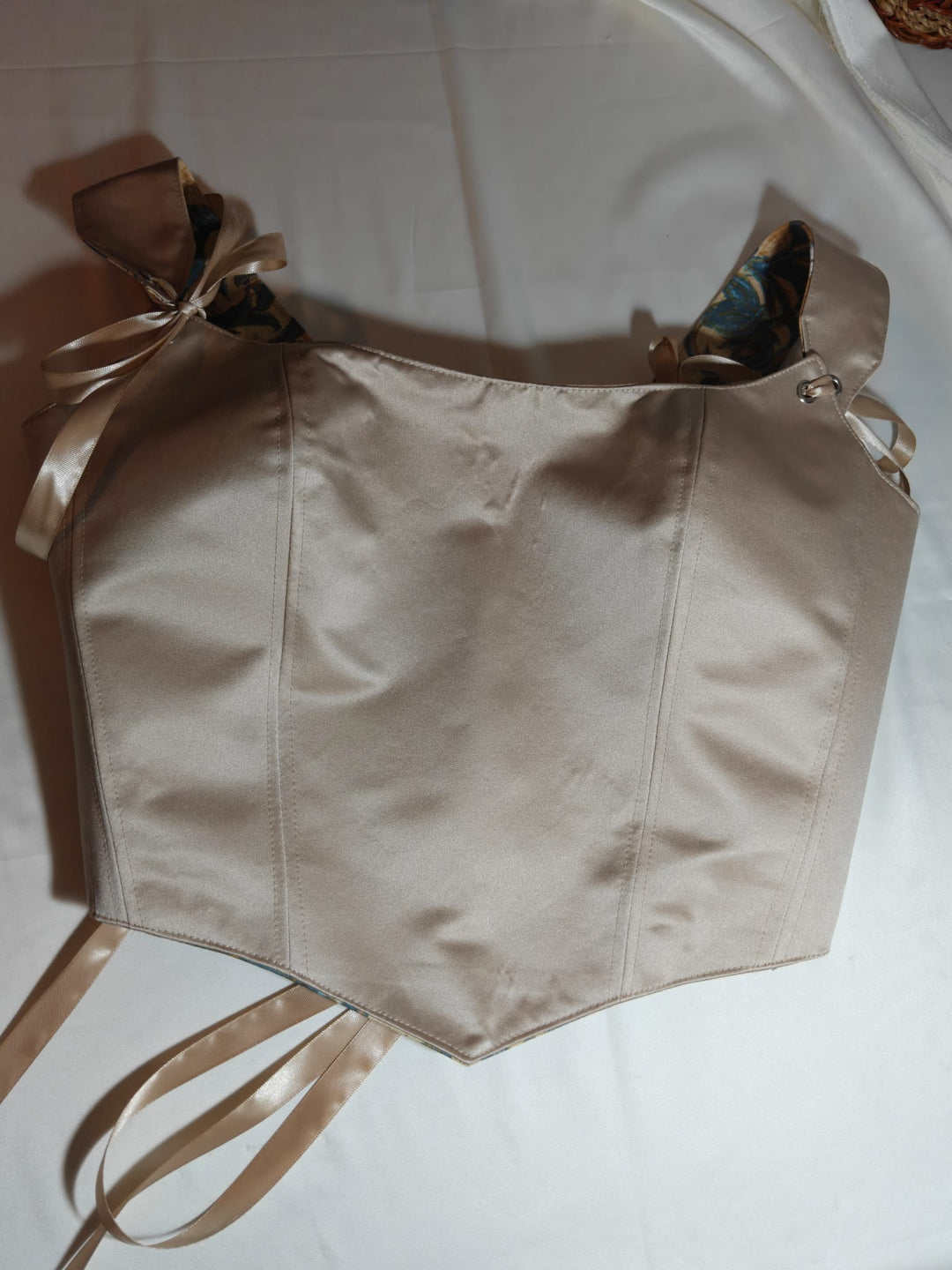 Alma - Removable Straps - Reversible corset Top (Ready for Shipping)