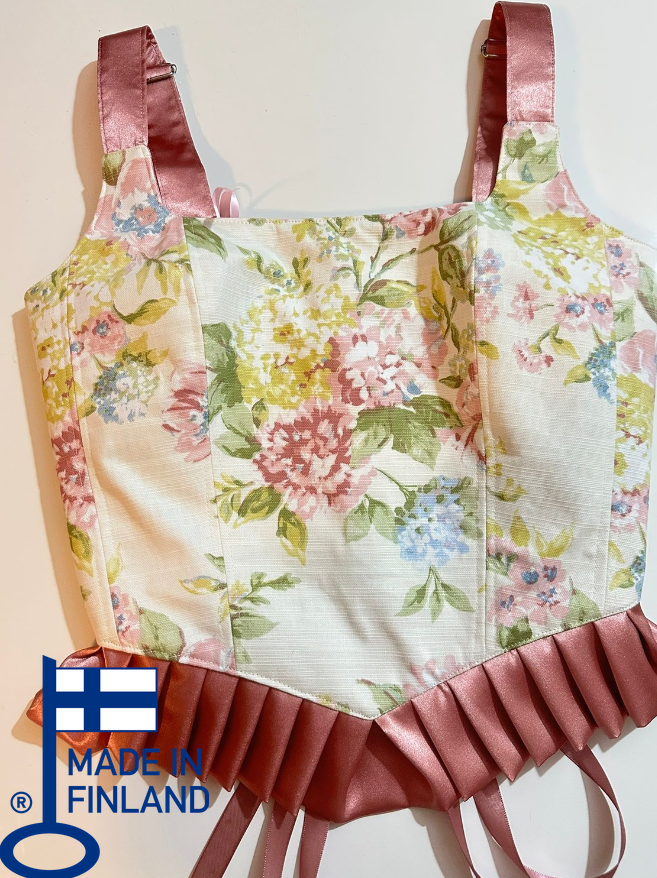 Ruffled Ashley - Reversible Corset Top (Made-to-Order)