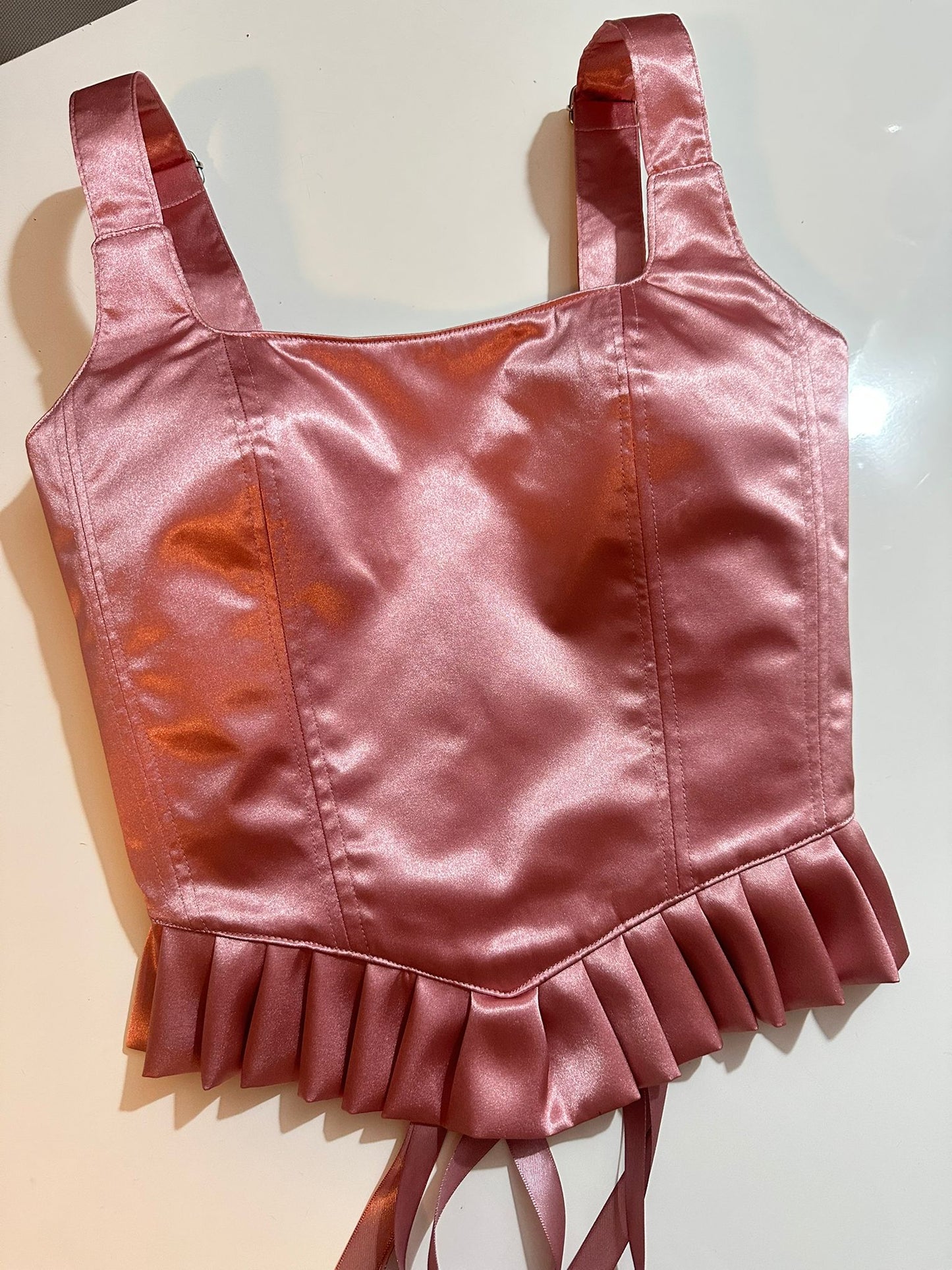 Ruffled Ashley - Reversible Corset Top (Made-to-Order)
