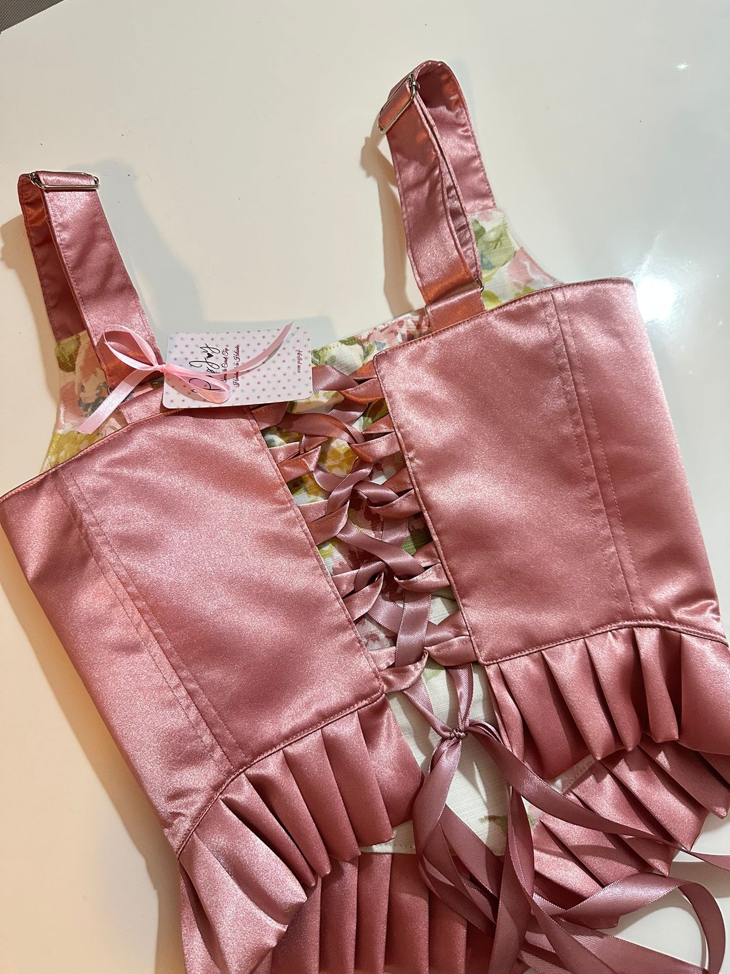 Ruffled Ashley - Reversible Corset Top (Made-to-Order)