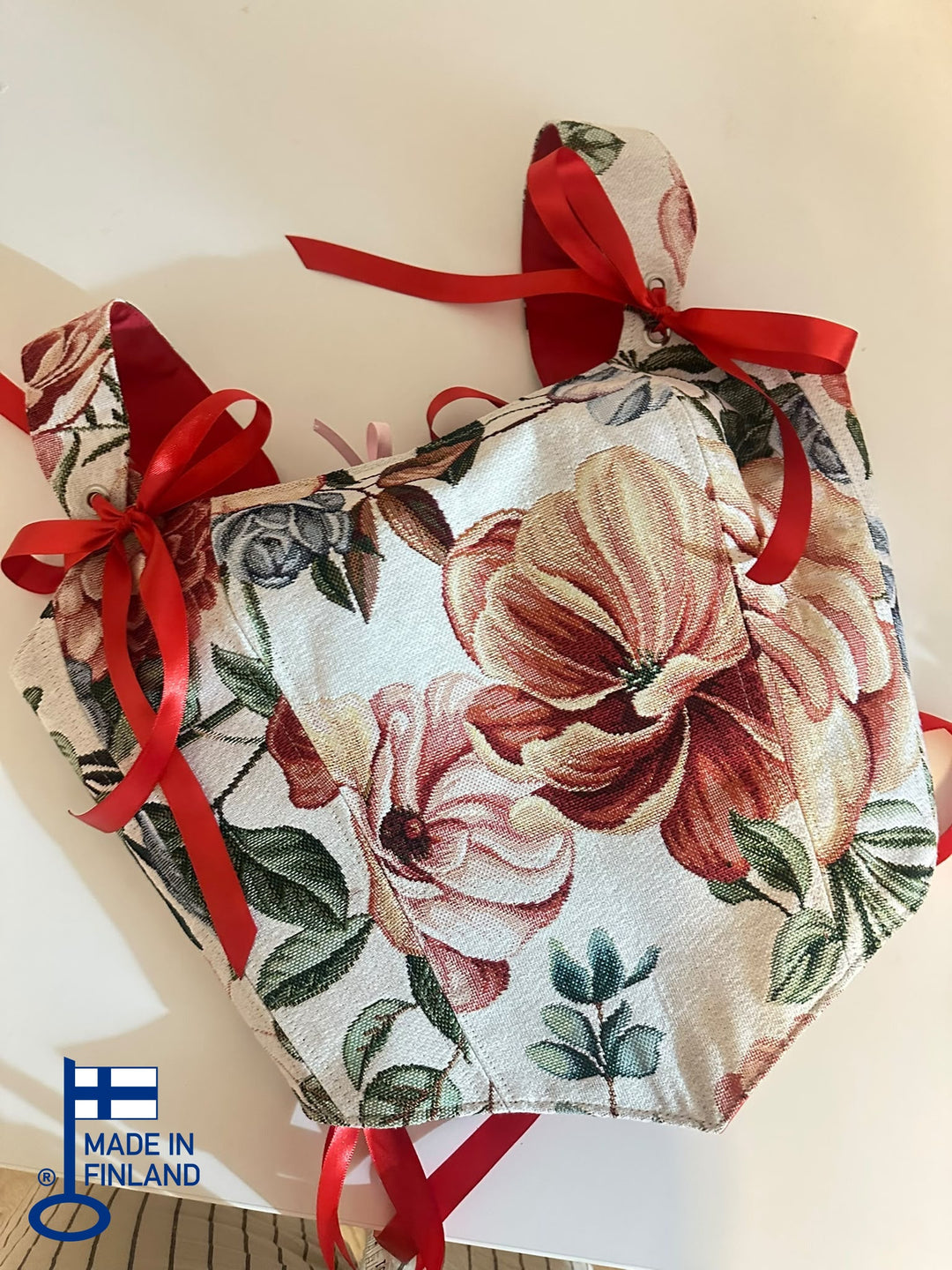 Belgravia - Removable Straps - Reversible corset Top (Ready for Shipping) — made in Finland — view 1
