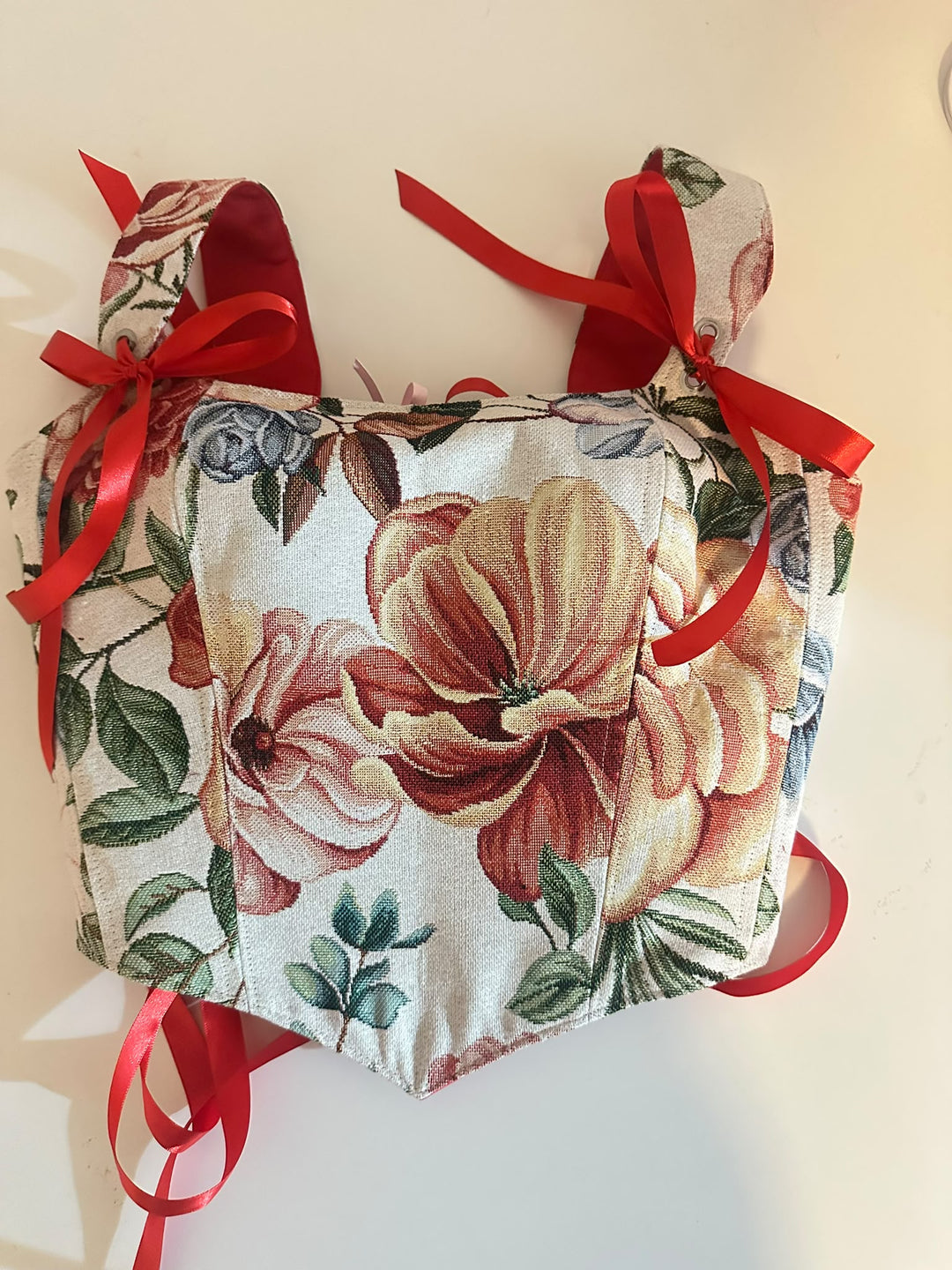 Belgravia - Removable Straps - Reversible corset Top (Made to Order)