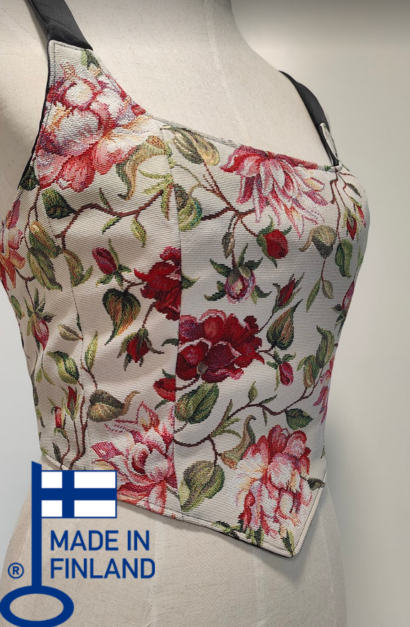 Elena - Reversible Corset Top (Made-to-Order)