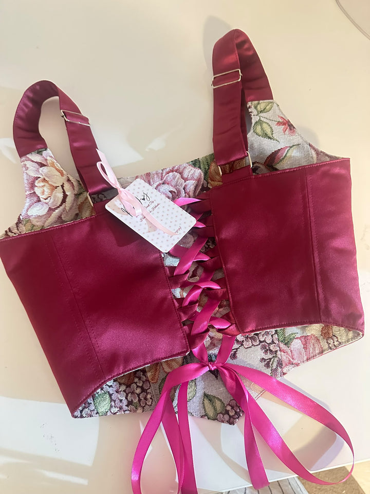 Hummingbird - Reversible Corset Top (Made to Order)