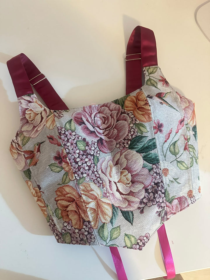 Hummingbird - Reversible Corset Top (Made to Order)