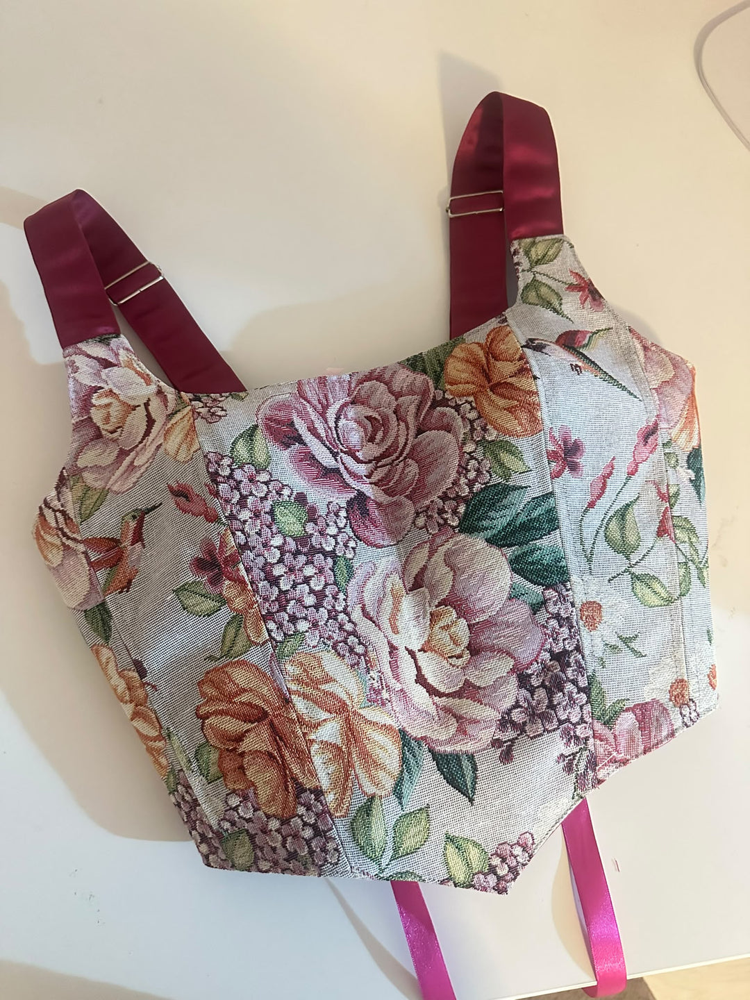 Hummingbird - Reversible Corset Top (Ready for Shipping)