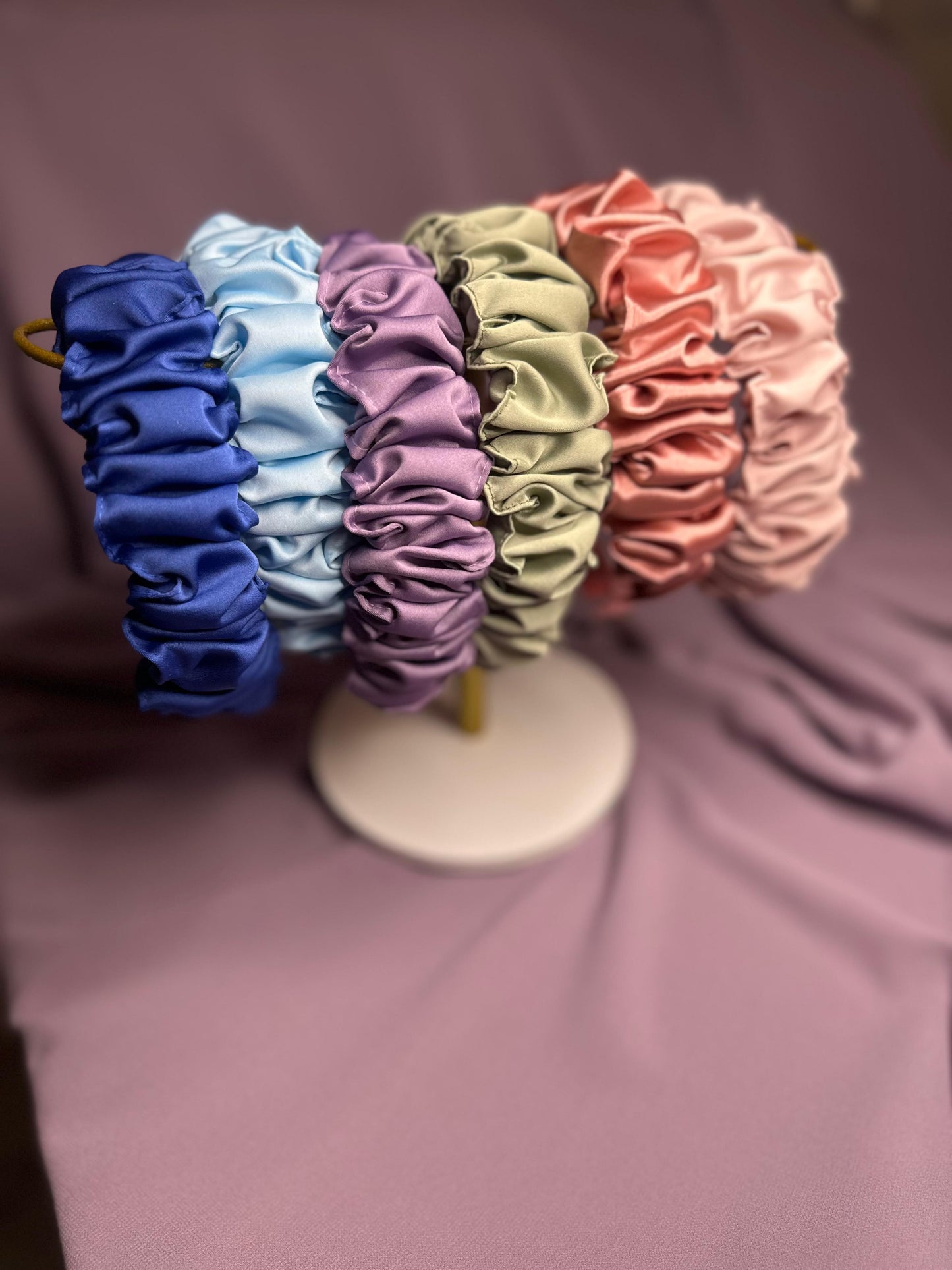 Emmy - Ruffled Scrunchy Headband
