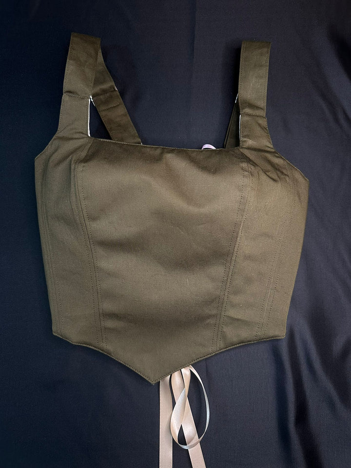 Kima - Reversible Corset Top (Made-to-Order)