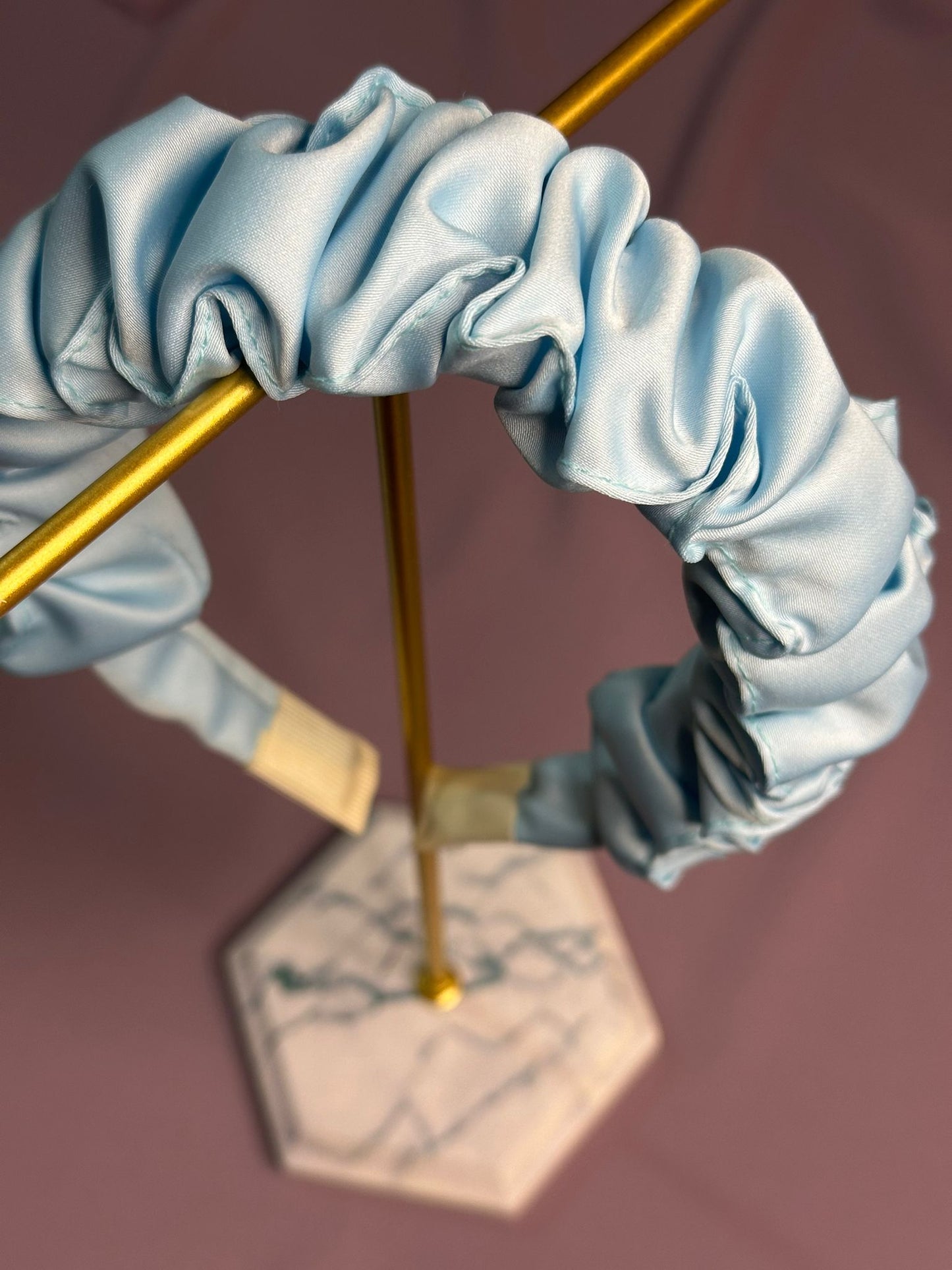 Emmy - Ruffled Scrunchy Headband