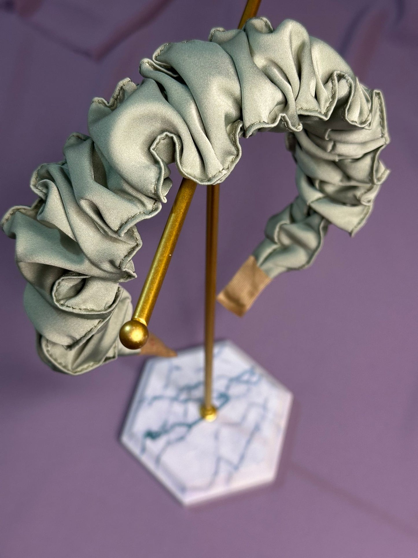 Emmy - Ruffled Scrunchy Headband