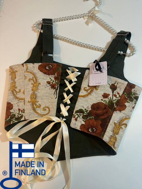 Jasmin - Reversible Corset Top (Made-to-Order)