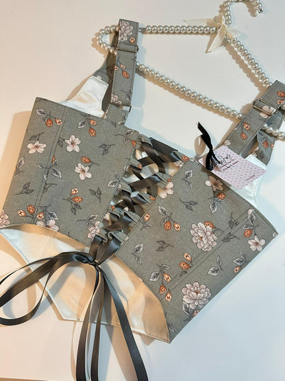 Kelly - Reversible Corset Top - (Ready for Shipping)