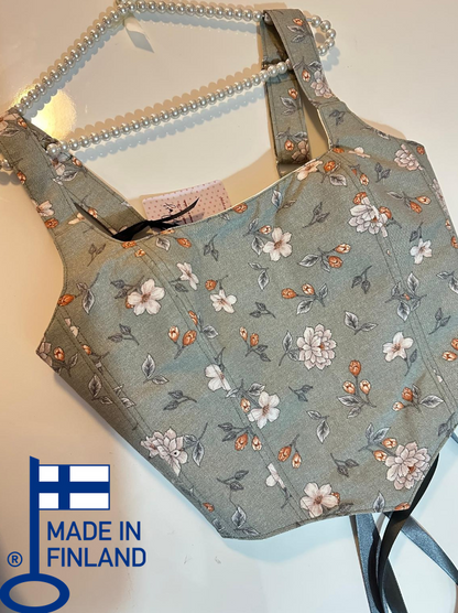 Kelly - Reversible Corset Top - (Ready for Shipping)