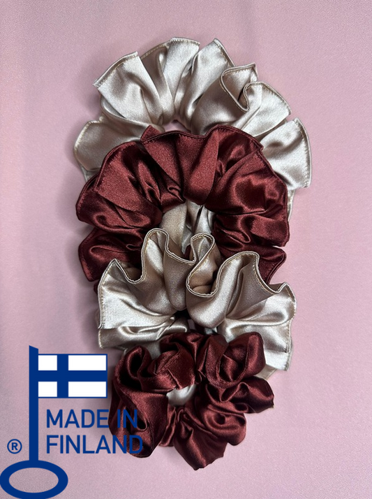Lady - Satin Scrunchy