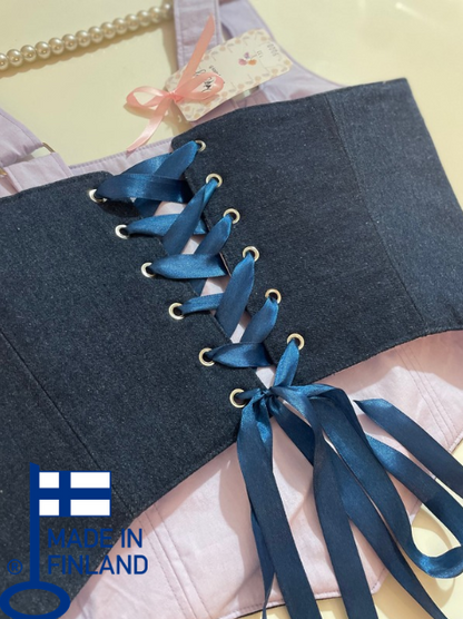 Leah - Reversible Corset Top (Made-to-Order)