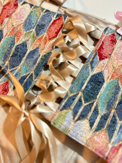 Mosaic - Reversible Corset Top (Made-to-Order)