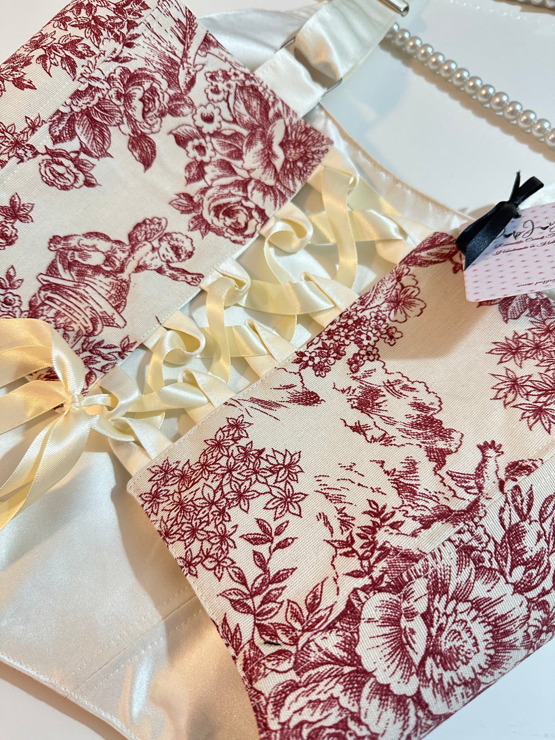 Red Jolie - Reversible Corset Top (Ready-for-Shipping) — view 7