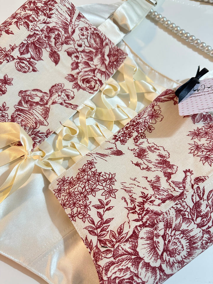Red Jolie - Reversible Corset Top (Ready-for-Shipping) — view 7