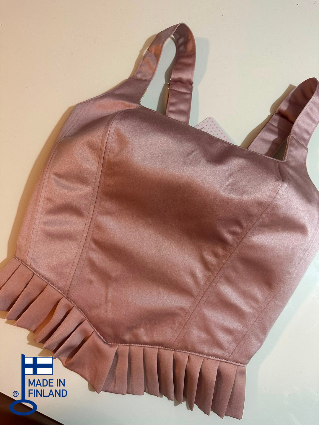Ruffled Ashley - Reversible Corset Top (Ready-for-Shipping) — view 3