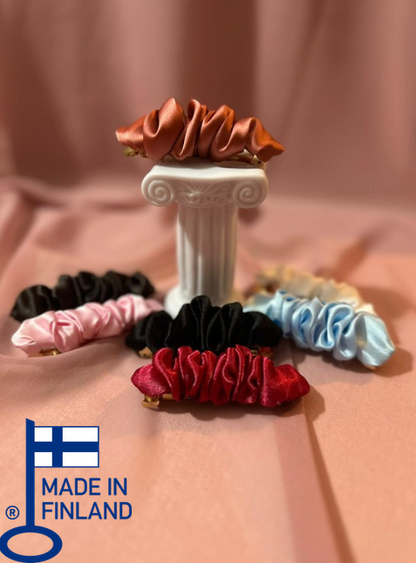 Arabella - Ruffled Barrette Hair Clip