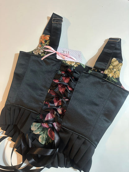 Ruffled Malefic - Reversible Corset Top (Ready-for-Shipping)
