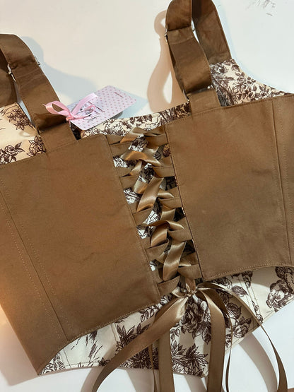 Ruska Jolie - Reversible Corset Top (Made-to-Order)