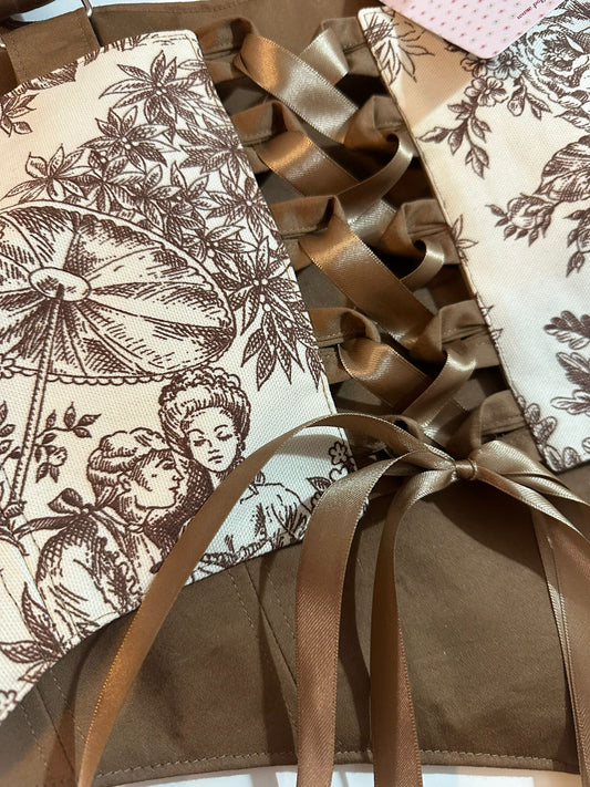 Ruska Jolie - Reversible Corset Top (Made-to-Order)