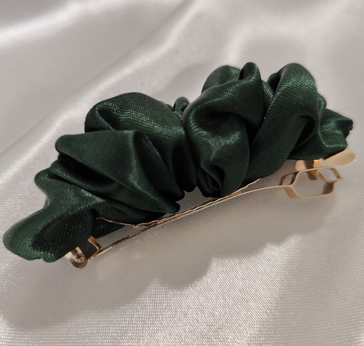 Maria Ruffled Barrette — handmade hair accessory by PopJoy, Helsinki