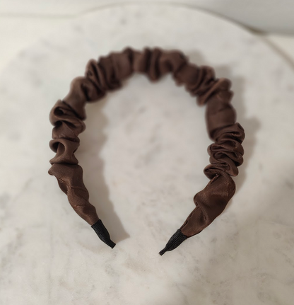 Sofia - Thin Scrunchy Headband