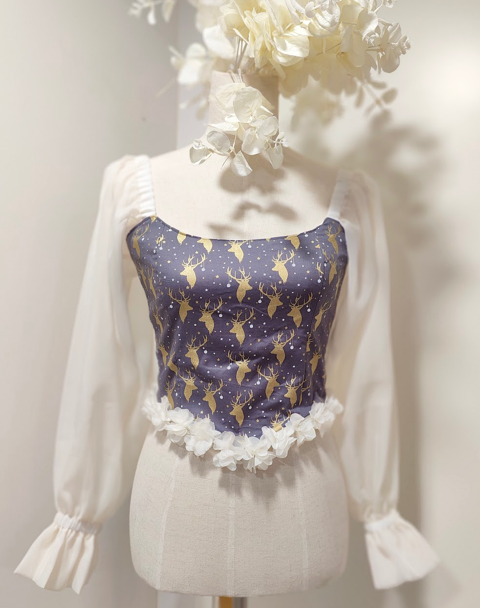 Sophiana - Reversible Corset Top (No more fabric)