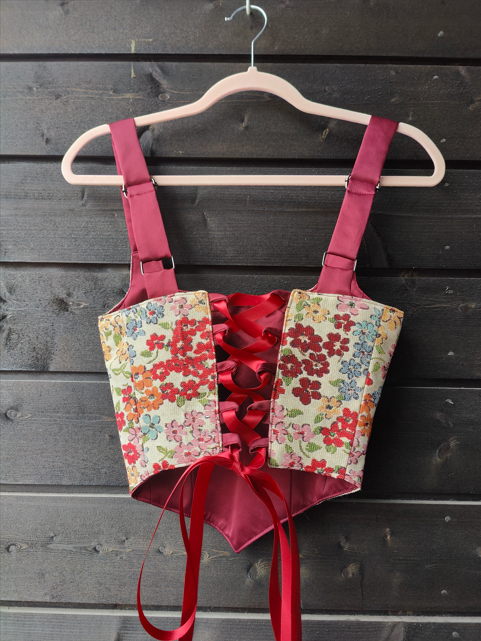 Floral - Reversible Corset Top