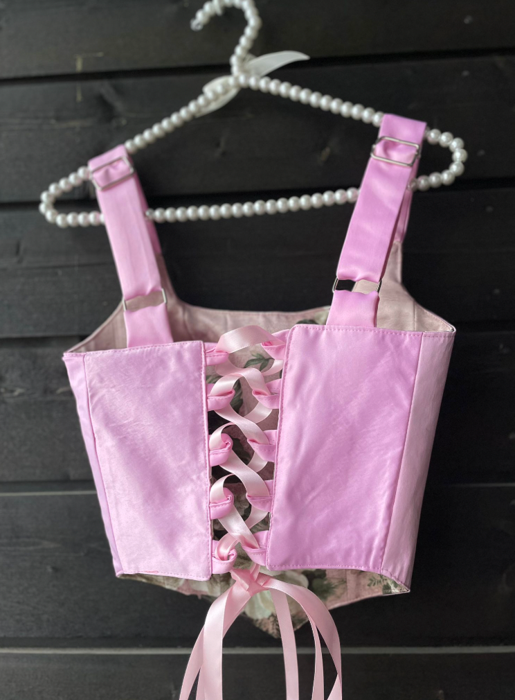 Pinky - Reversible Corset Top