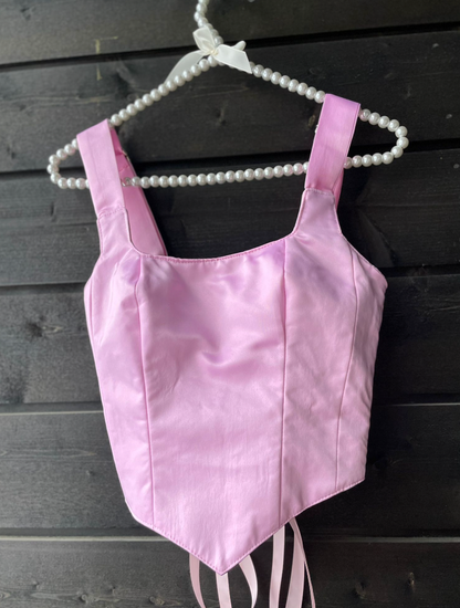 Pinky - Reversible Corset Top