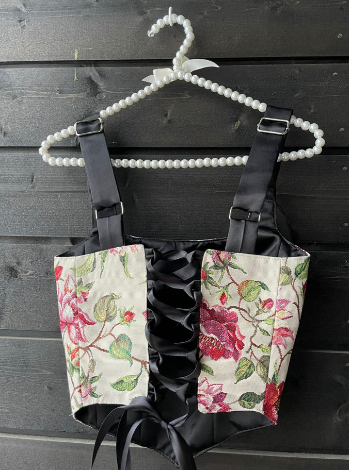 Elena - Reversible Corset Top (Made-to-Order)