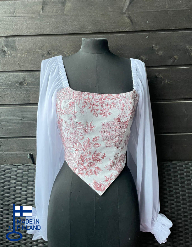 Paula - Reversible Corset Top (No more fabric) — view 1 — made in Finland