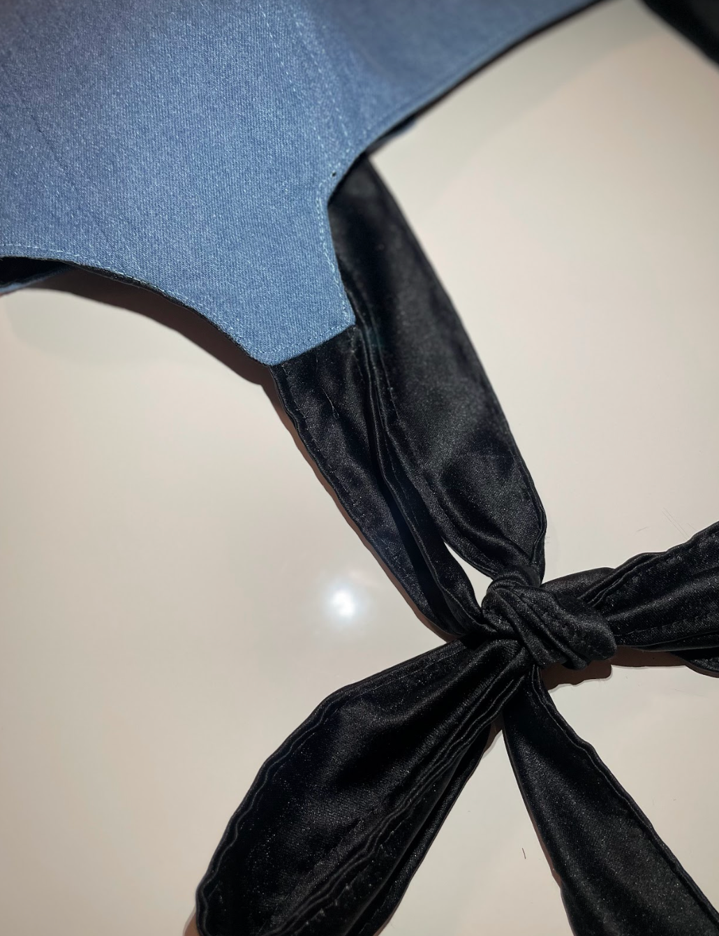 Neea - Denim Reversible Corset Top (Made-to-Order)