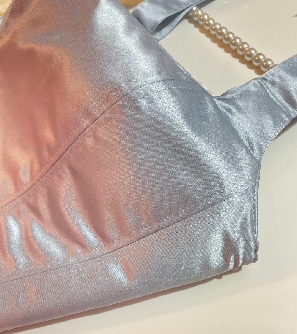 Sky - Reversible Corset Top (Made-to-Order)