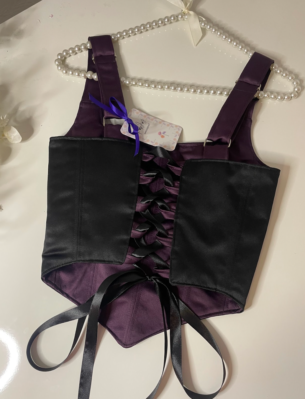 Amethysta - Reversible Corset Top (Made-to-Order)