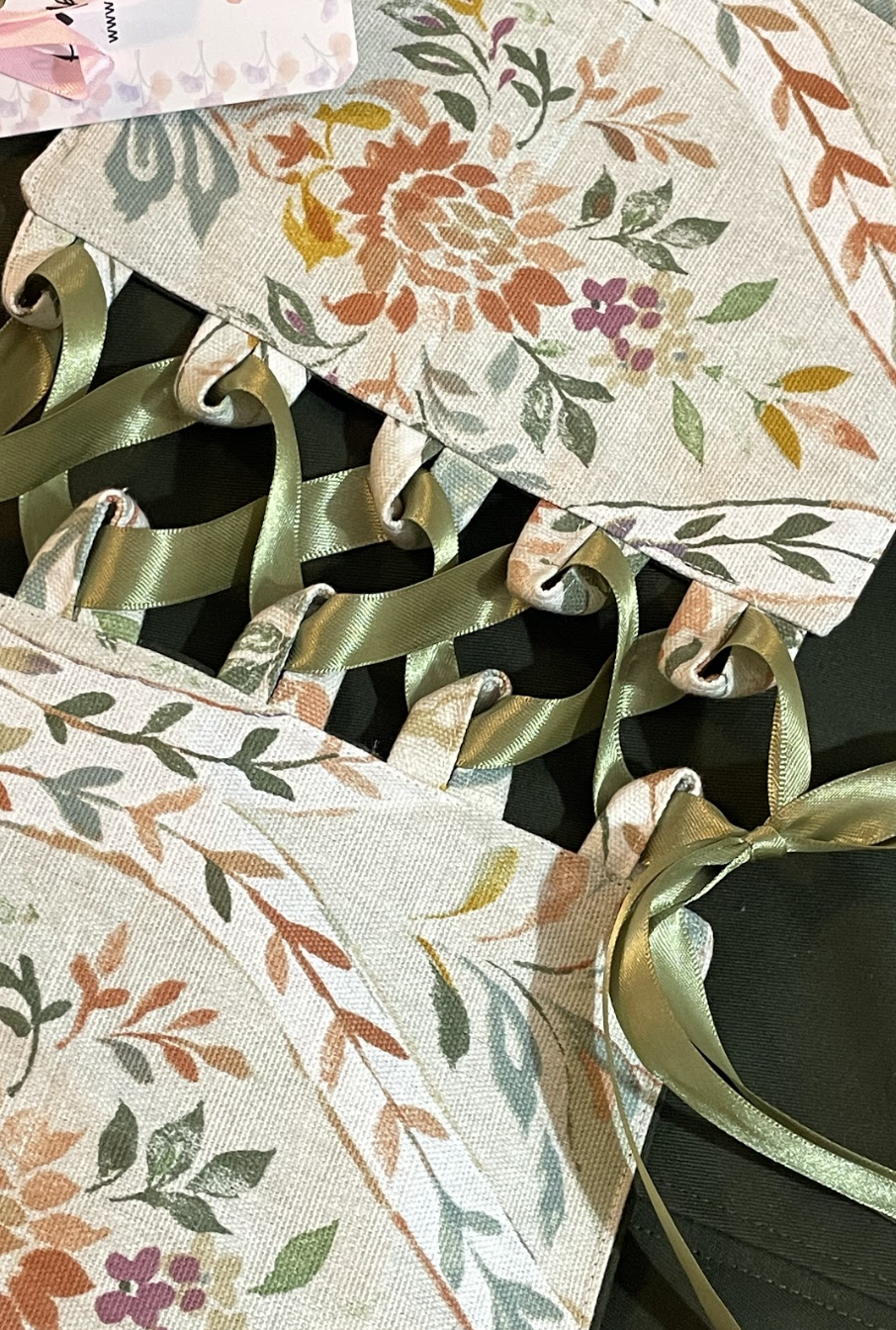 Virgi- Reversible Corset Top (No more fabric)