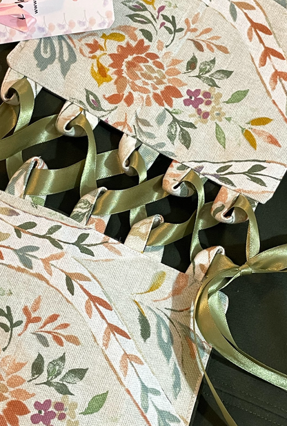 Virgi- Reversible Corset Top (No more fabric)