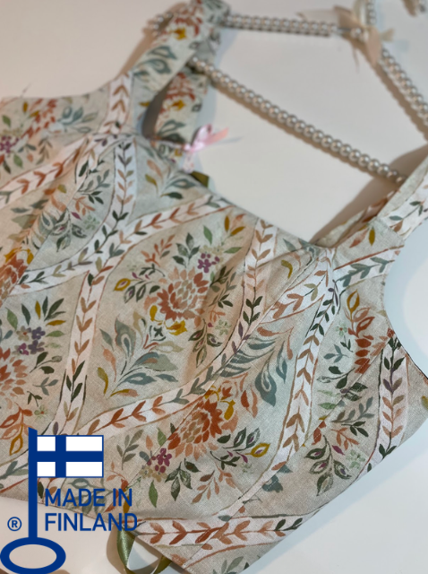 Virgi- Reversible Corset Top (No more fabric)