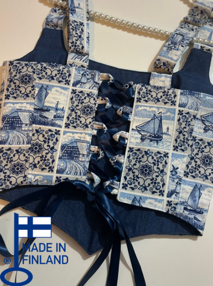 Manta - Reversible Corset Top (Ready for Shipping)