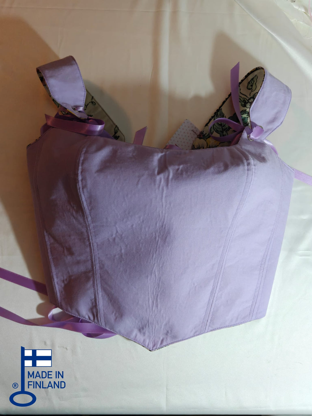 Sireli - Removable Straps - Reversible corset Top (Made to Order) — made in Finland — view 3