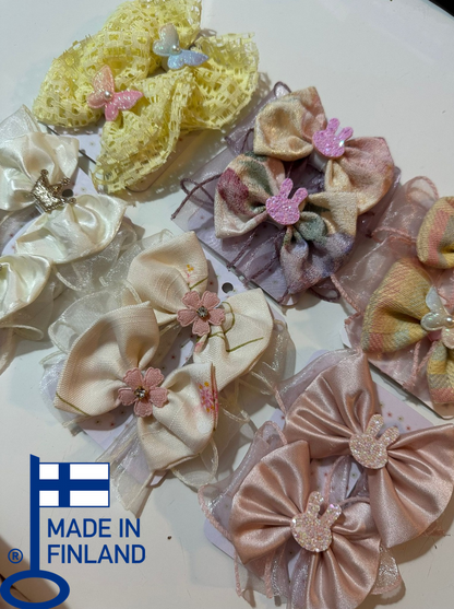 Spring Set - Pair Bow Clip