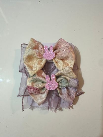 Spring Set - Pair Bow Clip