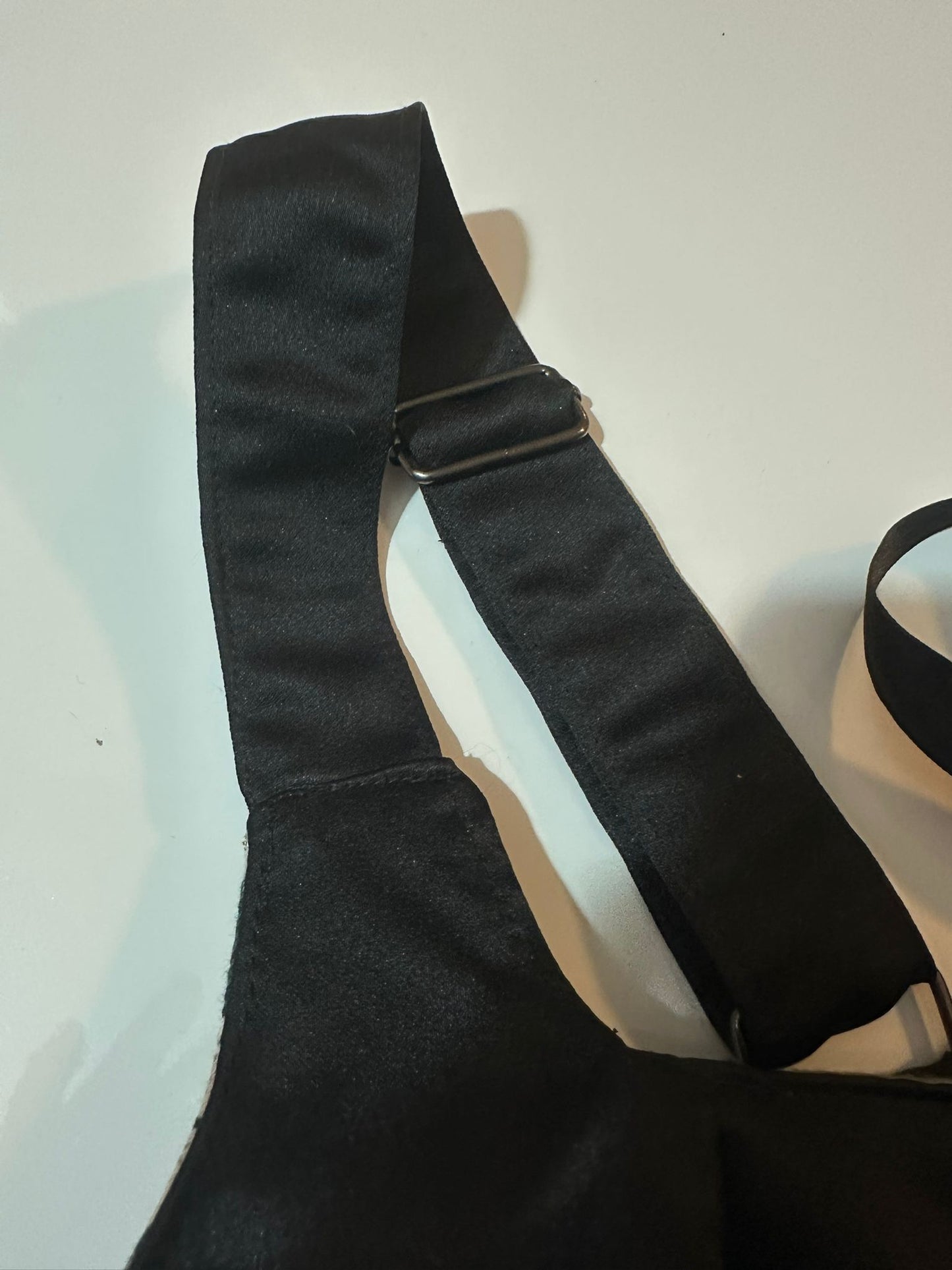 Green Leaves & Black - Reversible Corset Top - Sample Sale - L-XL