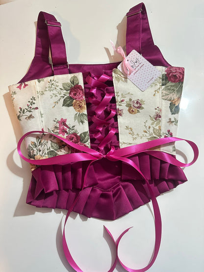 Ruffled Galadriel - Reversible Corset Top (Made-to-Order)