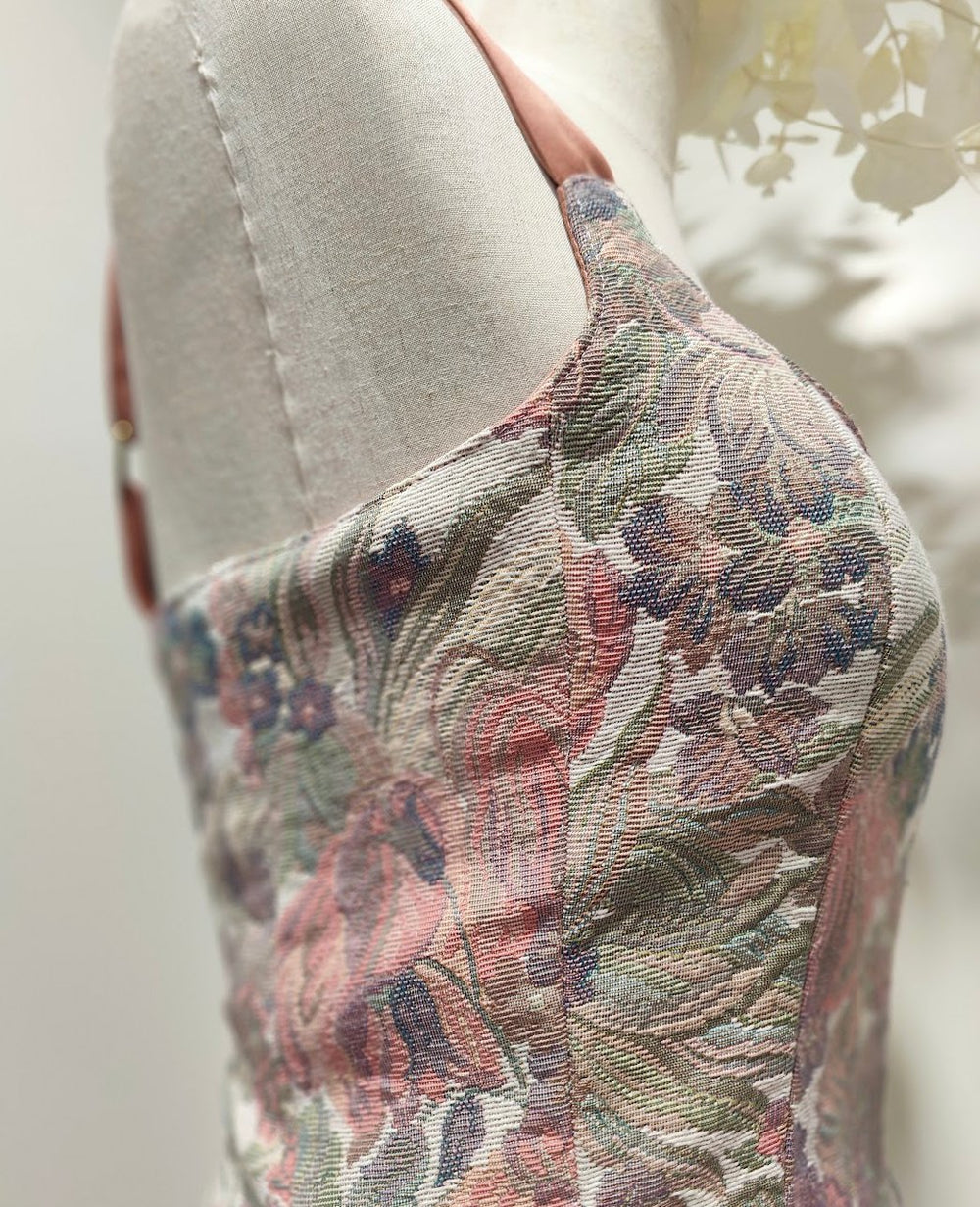 Aitana - Reversible Corset Top (No more fabric — reversible corset top handmade in Helsinki by PopJoy